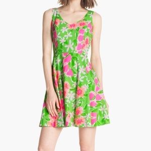 Lilly Pulitzer Freja Green Everything Nice Dress